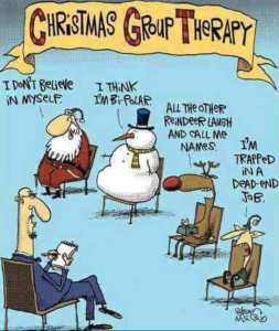 Gruppo terapia natalizio